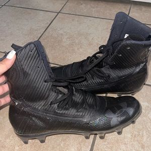 Under Armour Black Football Cleats